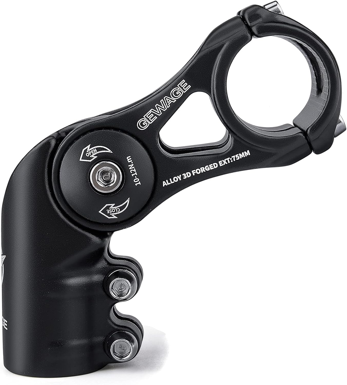 Adjustable bicycle deals stem