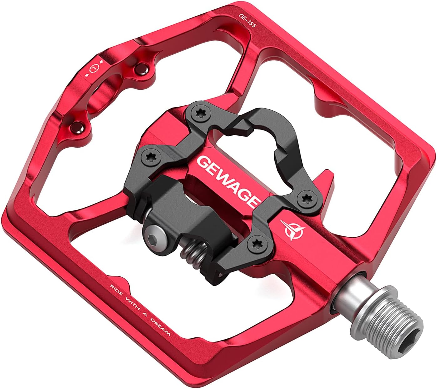 Combination spd flat pedals sale