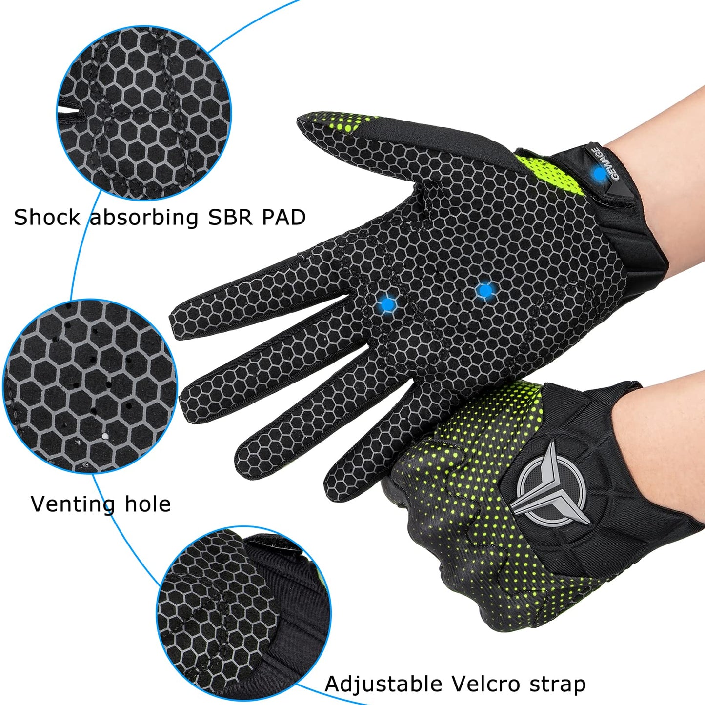 Cycling Gloves for Men/Women- Touch Screen Biking Gloves - Road Mountain Bike Bicycle Motorcycle Gloves for Fitness Cycling Training Outdoor Sports