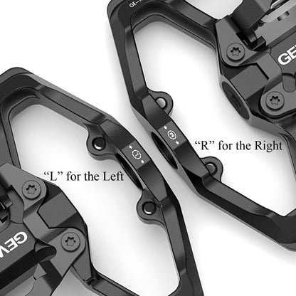 Mountain Bike Pedals- Dual Function Bicycle Flat Pedals and Clipless Pedals- 9/16" Platform Pedals Compatible with SPD for Road Mountain BMX Bike